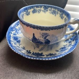 William James Farm House Cup and Saucer